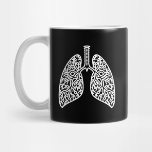 Lungs (White) Mug